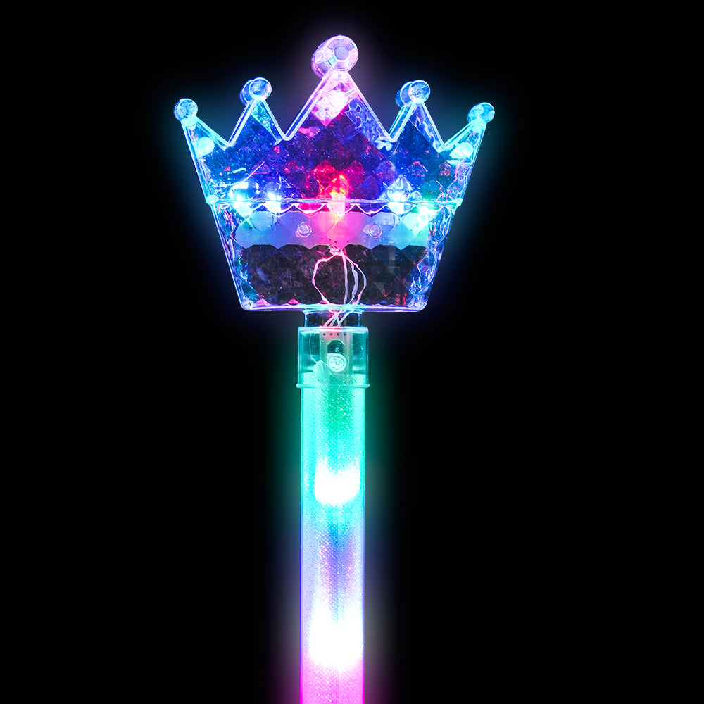 Light-Up Crown Magic Wand (1 PC)