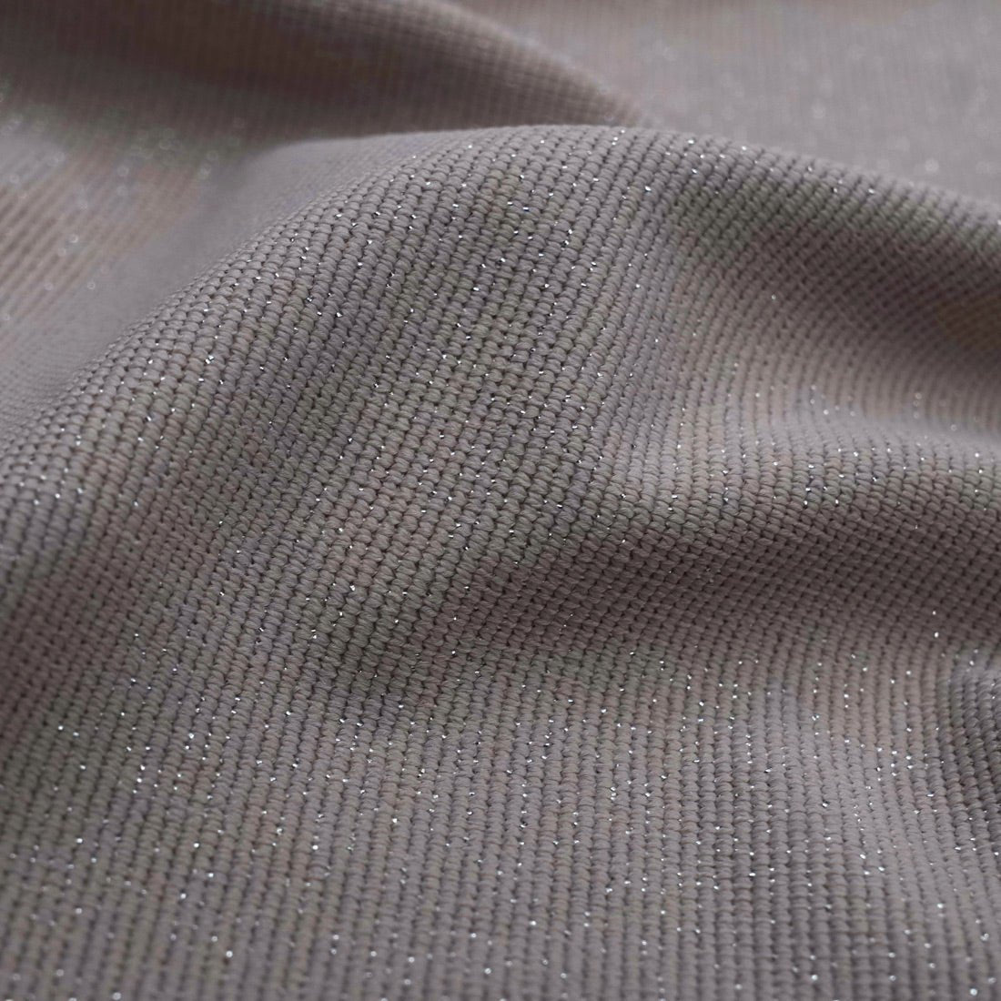 Glimmer Nylon Spandex Lurex Fabric - Black/Gold, 58" Width (1 Yard)