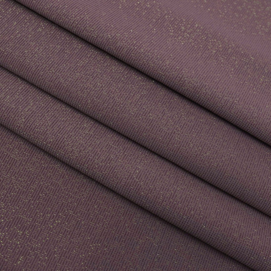 Glimmer Nylon Spandex Lurex Fabric - Black/Gold, 58" Width (1 Yard)