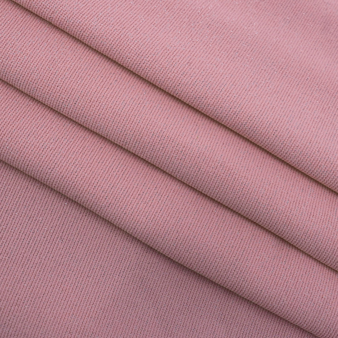 Glimmer Nylon Spandex Lurex Fabric - Metallic Stretch Fabric, 58" Width, 200 GSM (1 Yard)