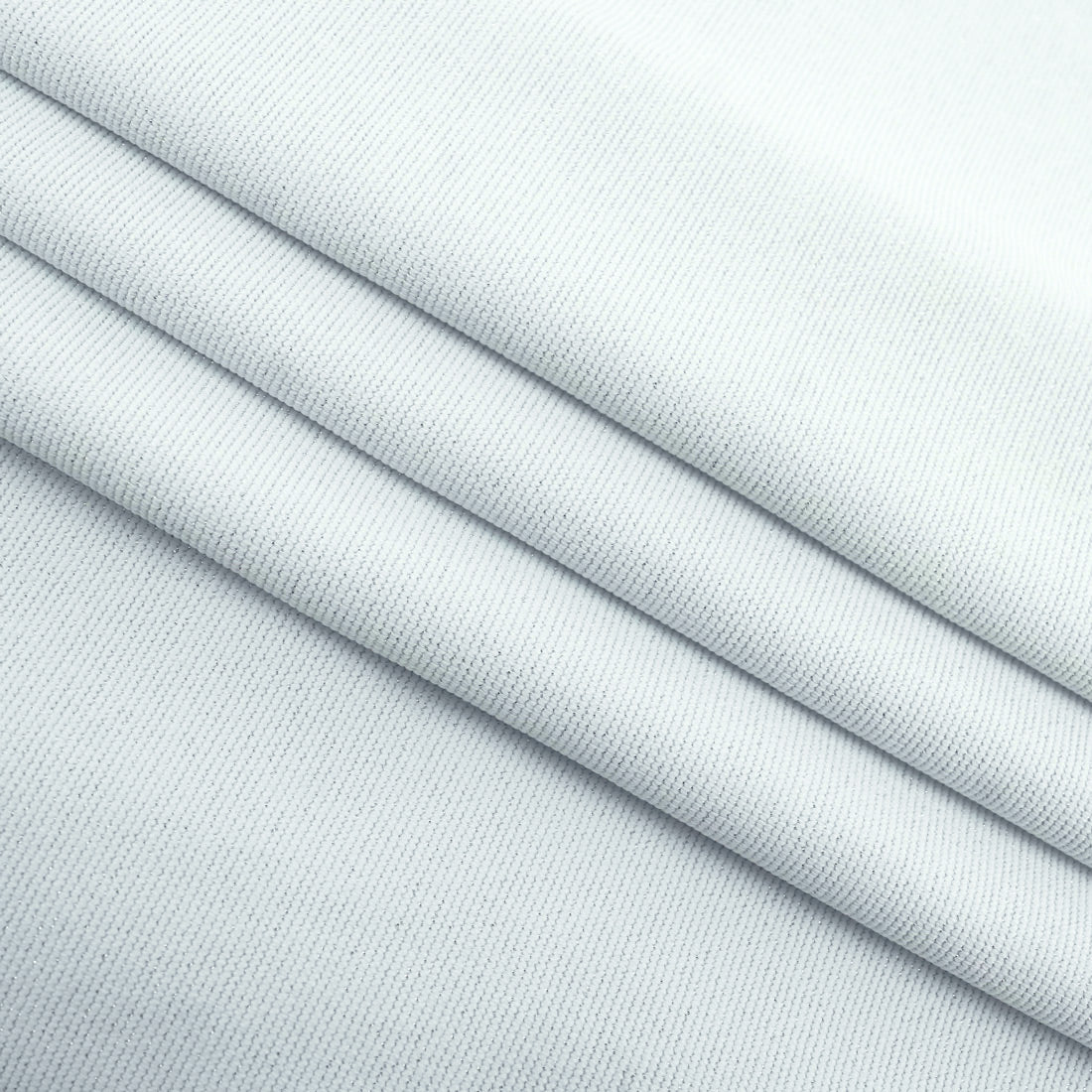 Glimmer Nylon Spandex Lurex Fabric - Metallic Stretch Fabric, 58" Width, 200 GSM (1 Yard)