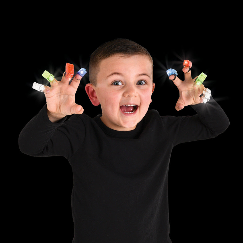 Light-Up Finger Beams (4 Pc Blister Card)
