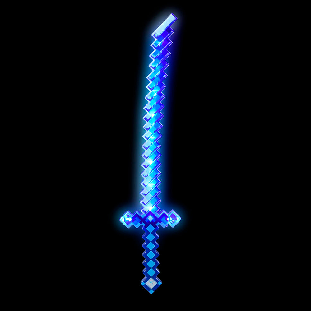 Light-Up Pixel Katana With Sound