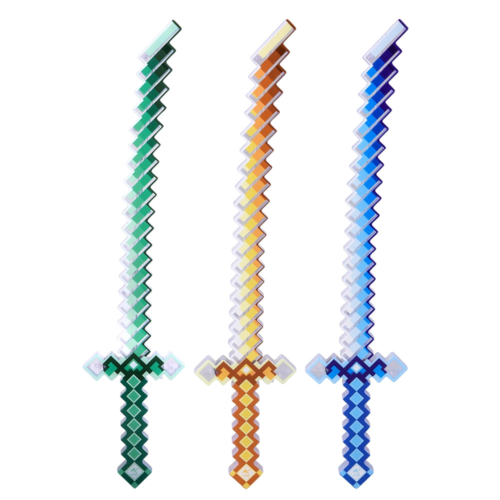 Light-Up Pixel Katana With Sound