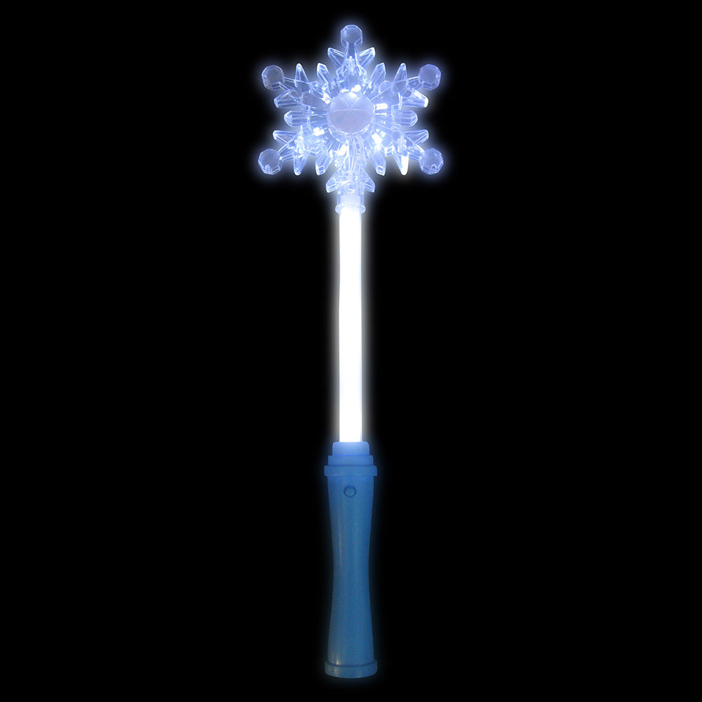 Light Up Snowflake Wand (1 PC)