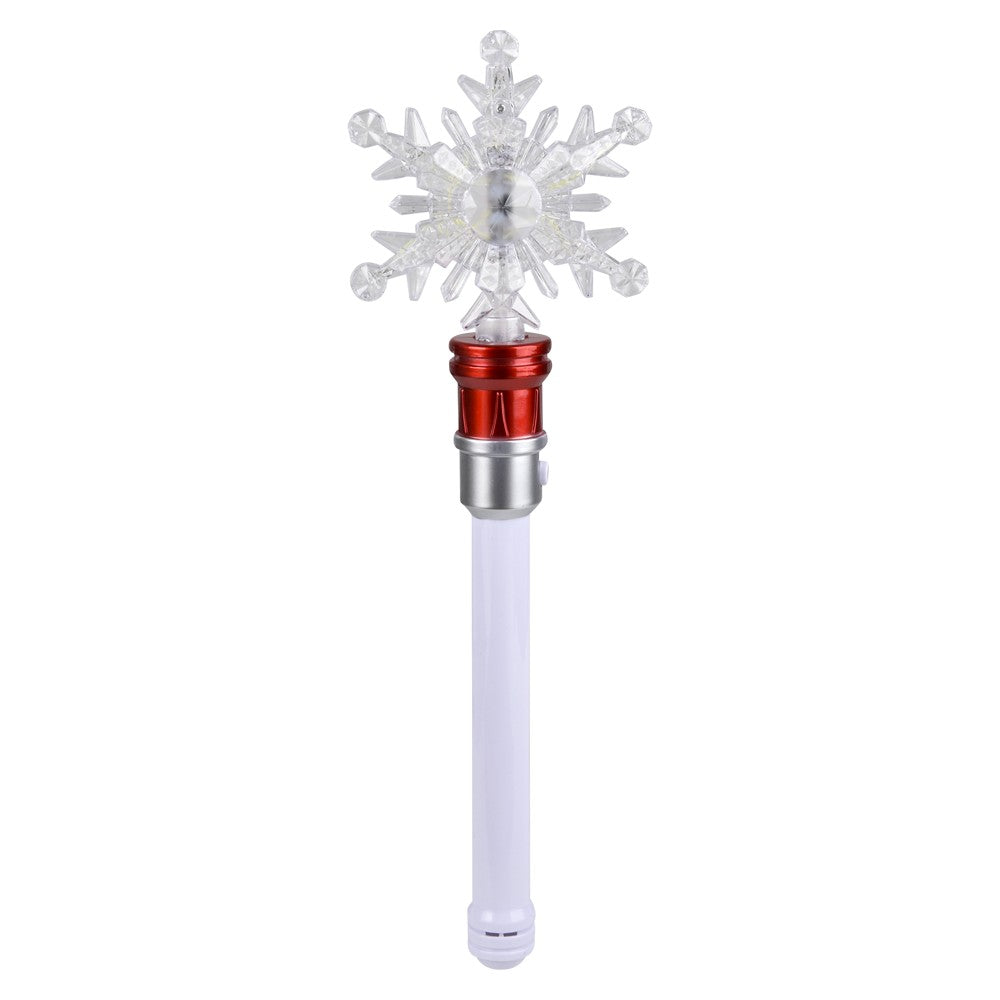 Light-Up Snowflake Spinning Wand (1 PC)