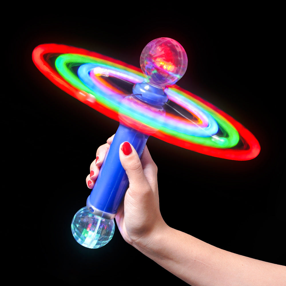 Magic Spinning Wand 10.5" Double-Ball
