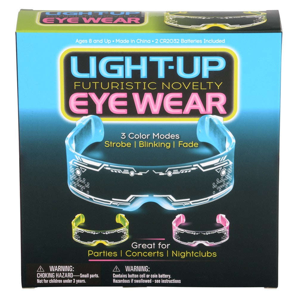 Light-Up Futuristic Novelty Eyewear (1 PC)