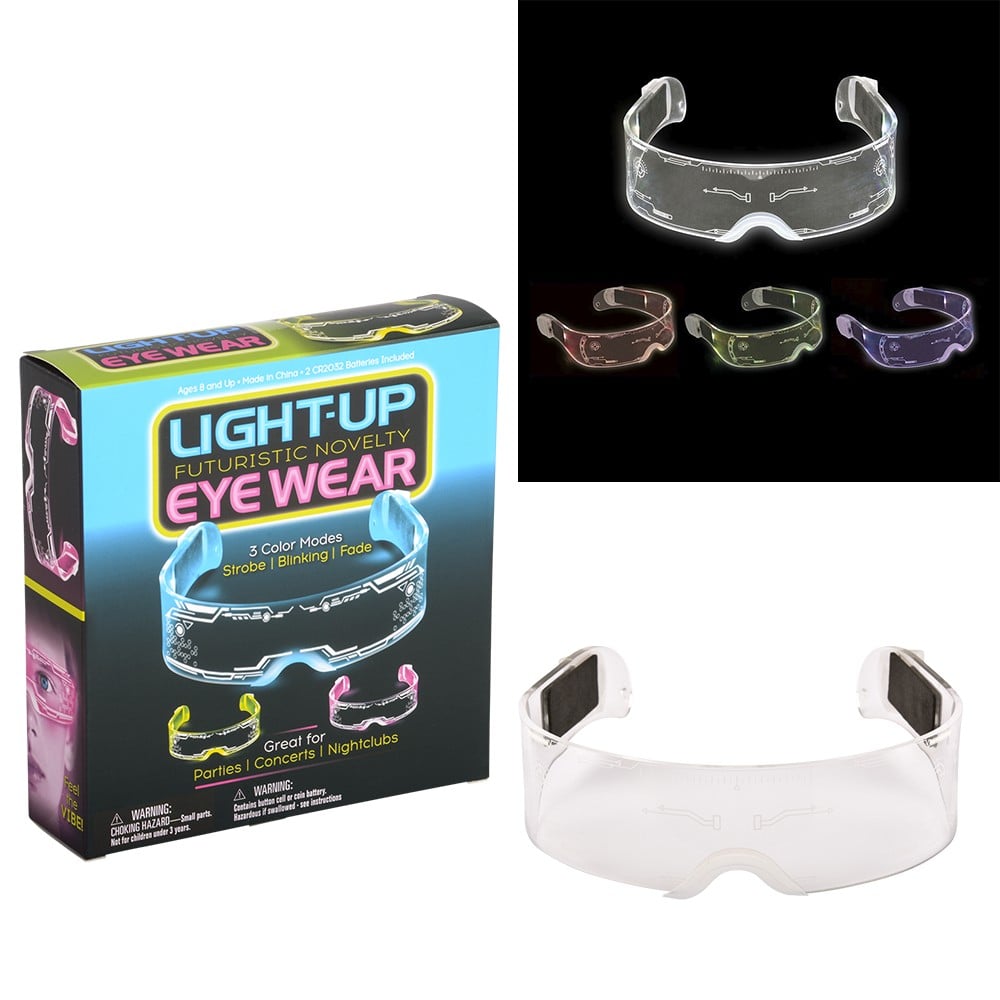 Light-Up Futuristic Novelty Eyewear (1 PC)