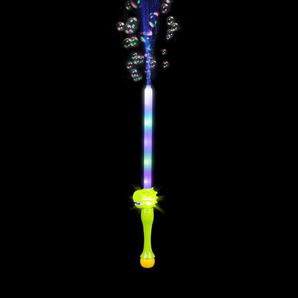 Light-Up T-Rex Bubble Sword