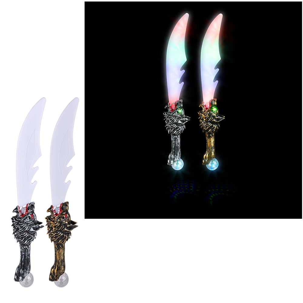 Light-Up Wolf Sword (1 PC)