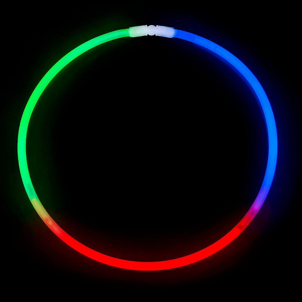 Glow Necklace Tri-Color 22" (50 Pc Tube)