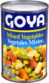 GOYA MIX VEGETABLES 15oz