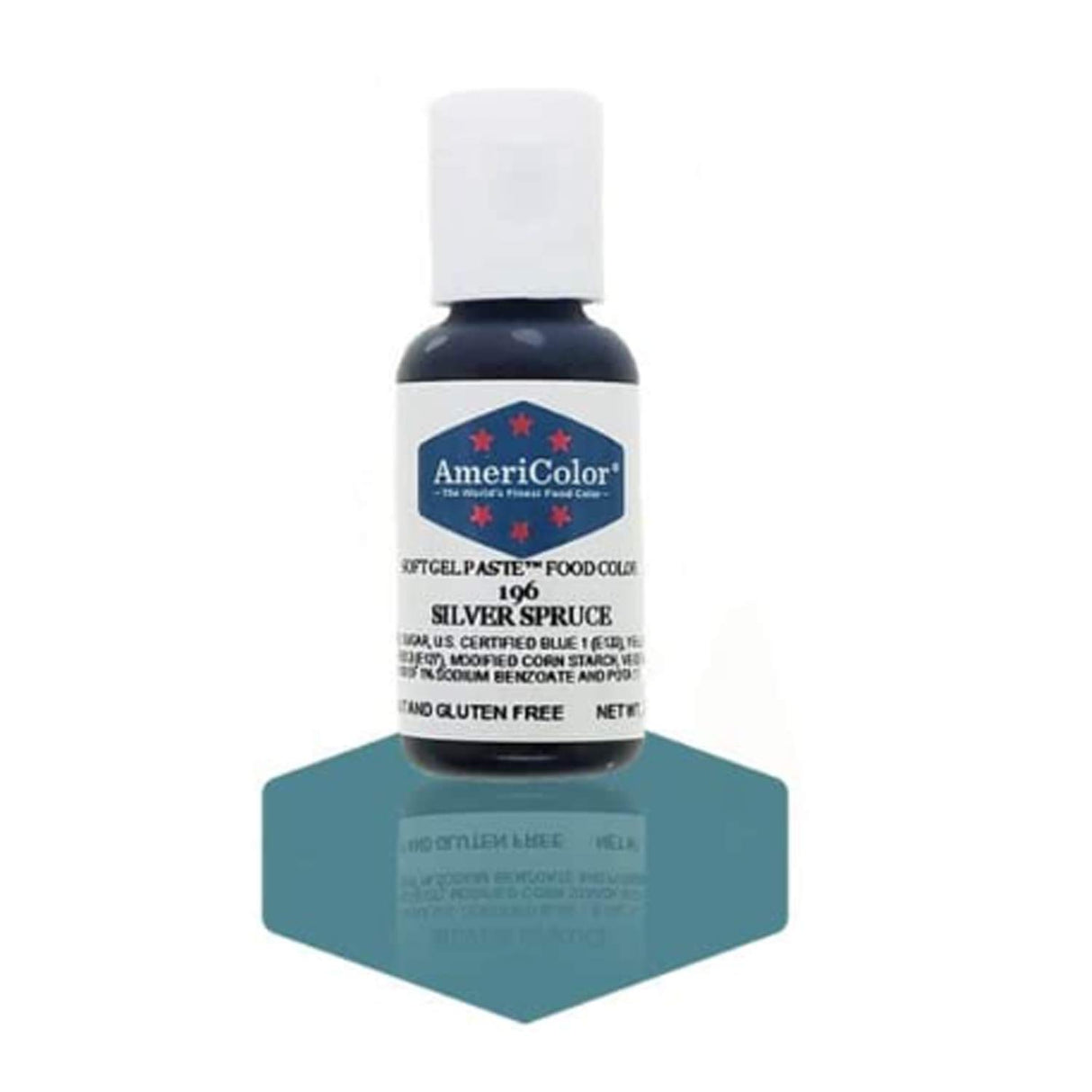 Silver Spruce Gel Paste Food Color - AmeriColor 196