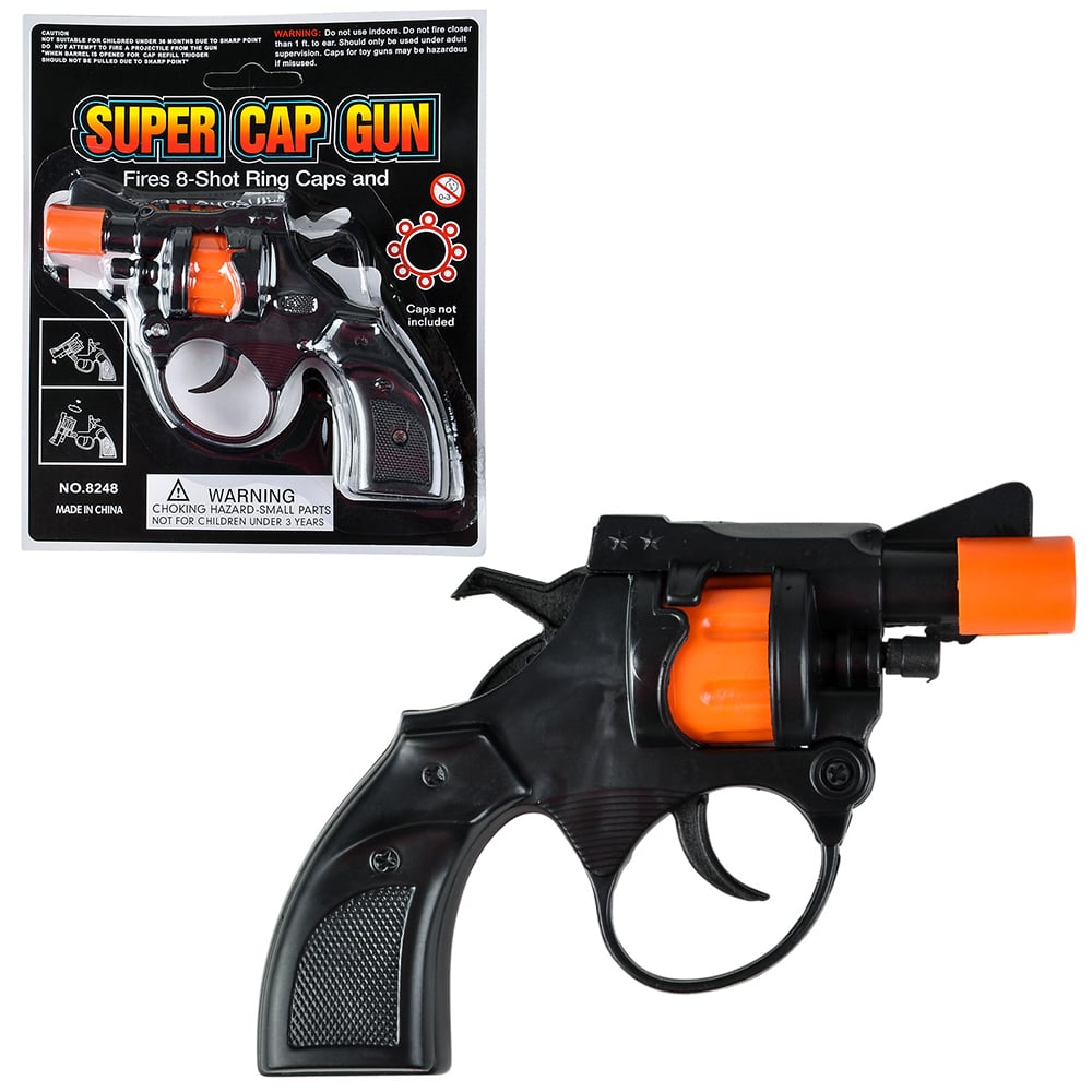 Cap Gun 6" 8-Shot (1 DZ)