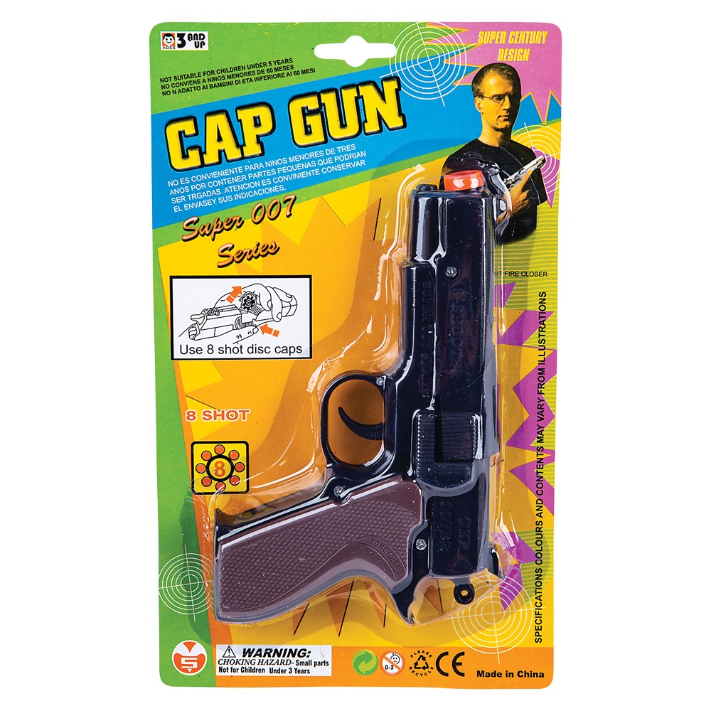 Cap Pistol 6.75" (1 DZ)