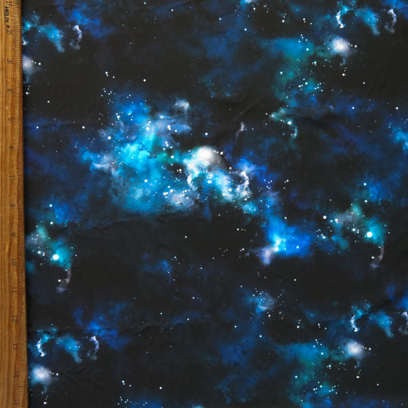 Swim Knit Galaxy Nylon Spandex Swimsuit Fabric