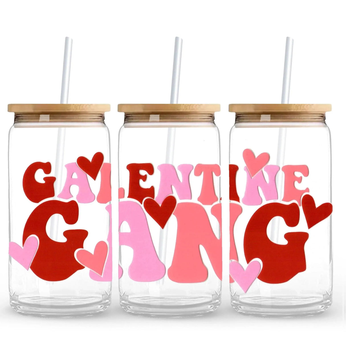 UV DTF Wrap - Galentine Gang (9.7" x4.3")