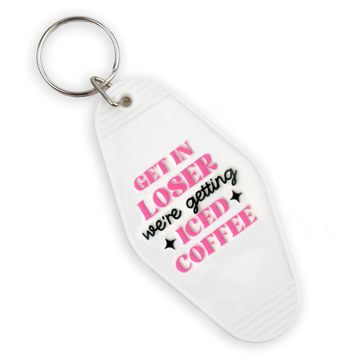 UV DTF Decal - Getting Iced Coffee (4 Decals 2")