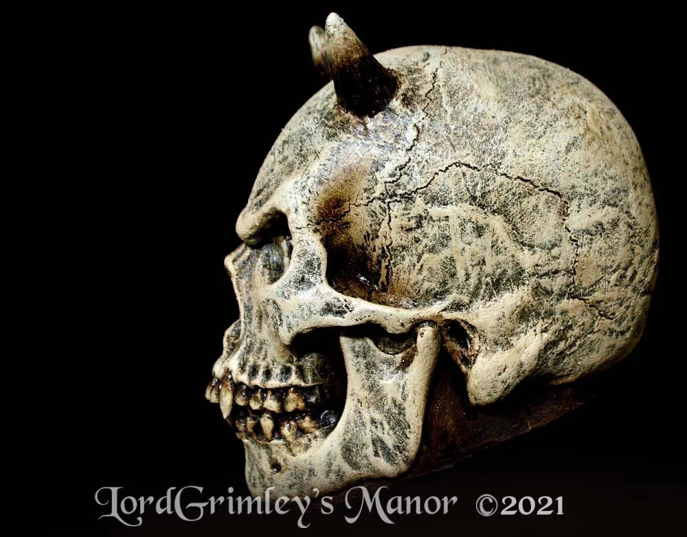 Devil Skull - Latex Prop