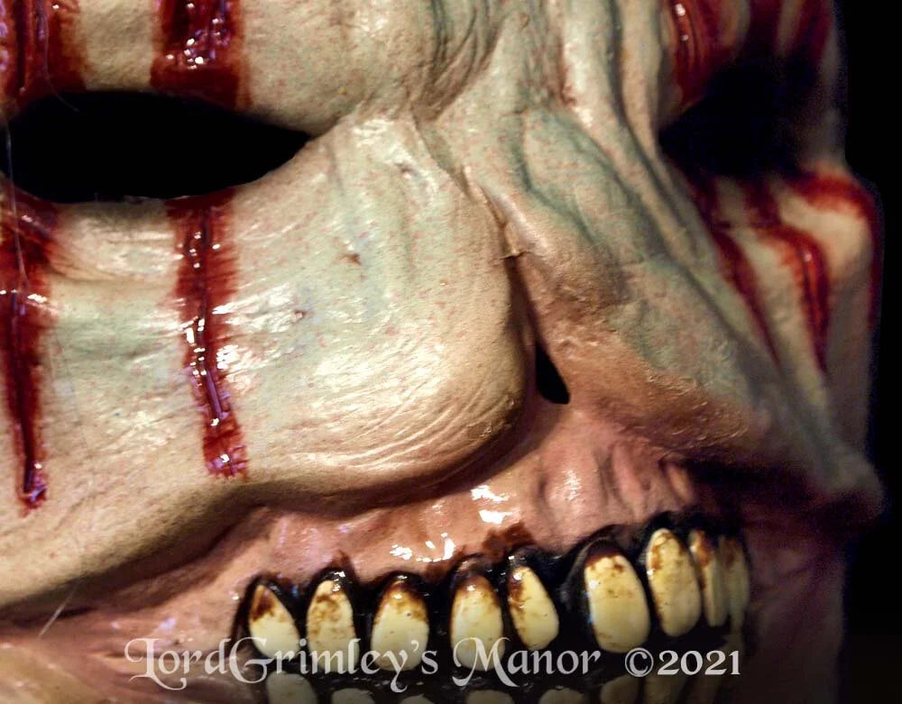 Wicked Scratches (Scratched) - The Bog King - Half Mask