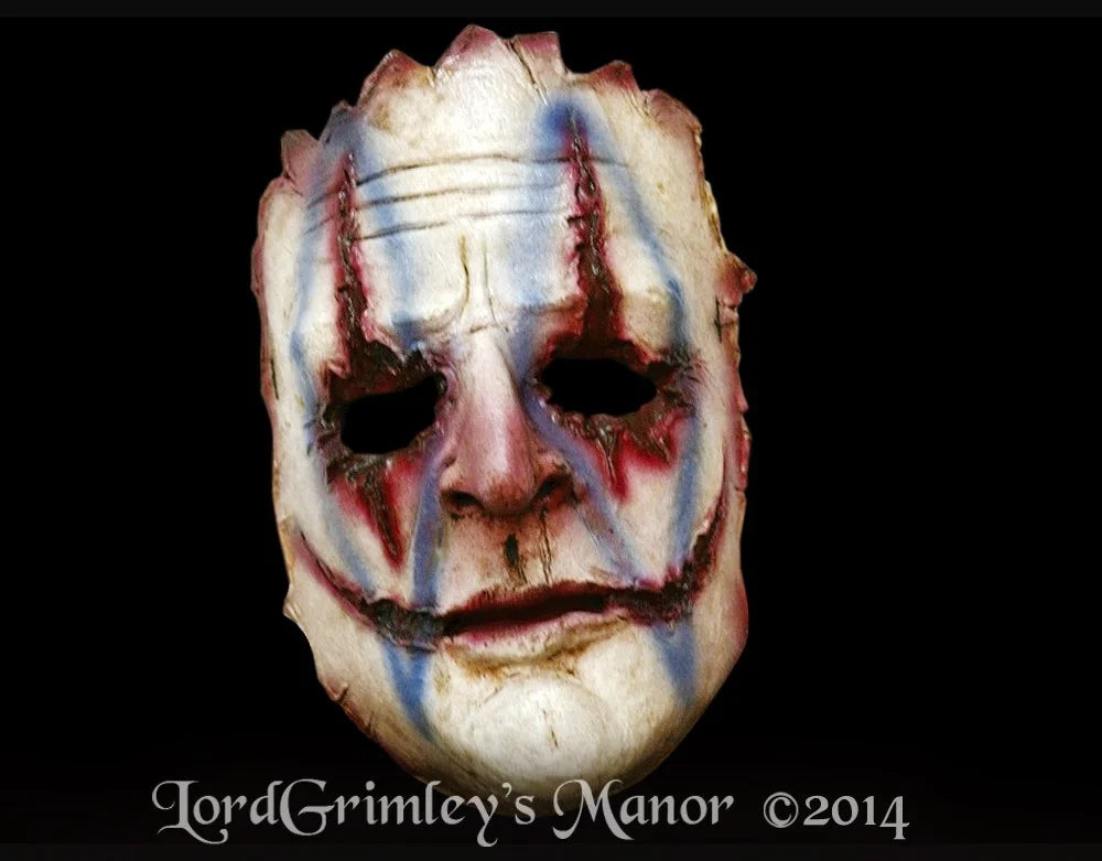 Joker Serial Killer - Halloween Latex - Half Mask (04)