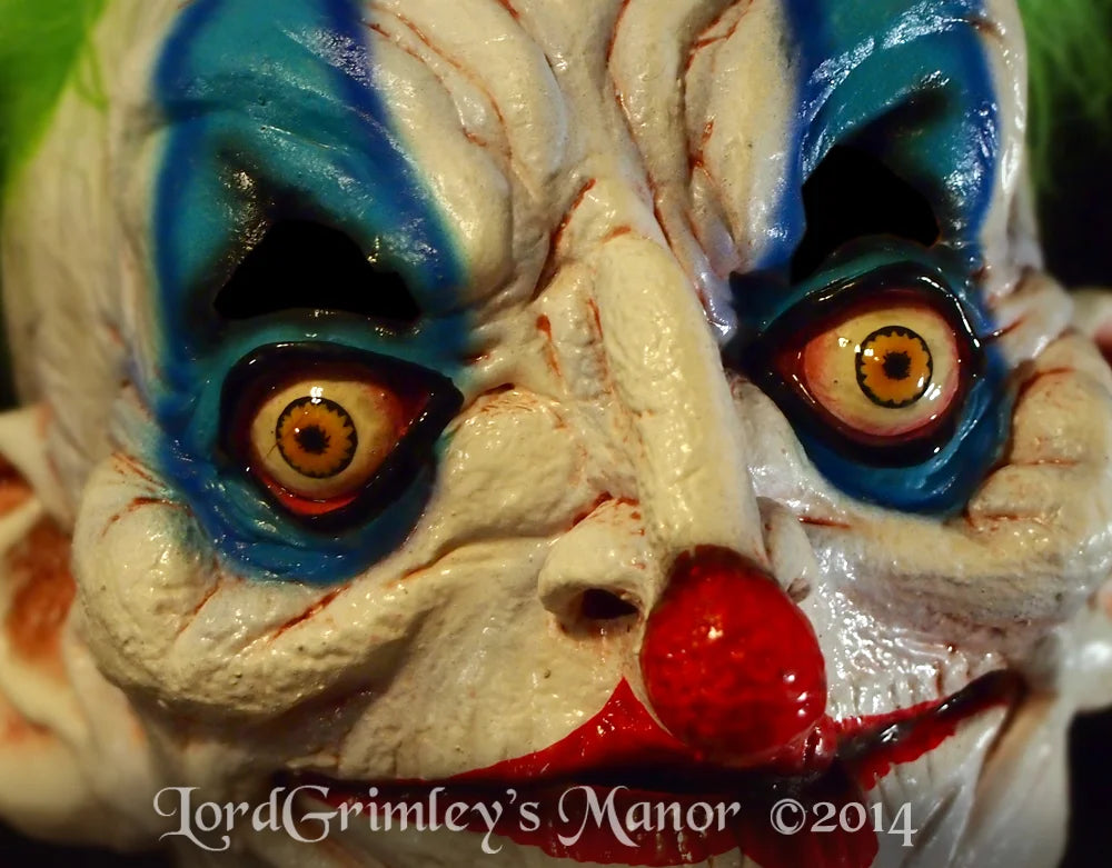 Wide-Eyed Killer Clown