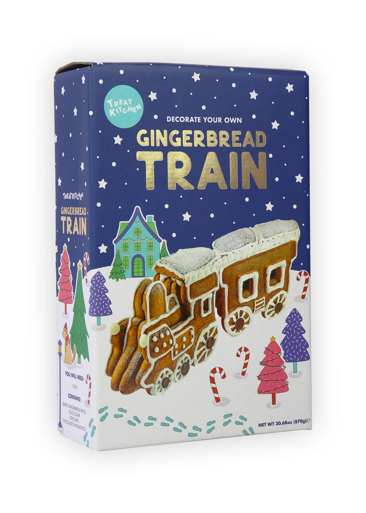 Gingerbread Train Decorating Kit by Treat Kitchen