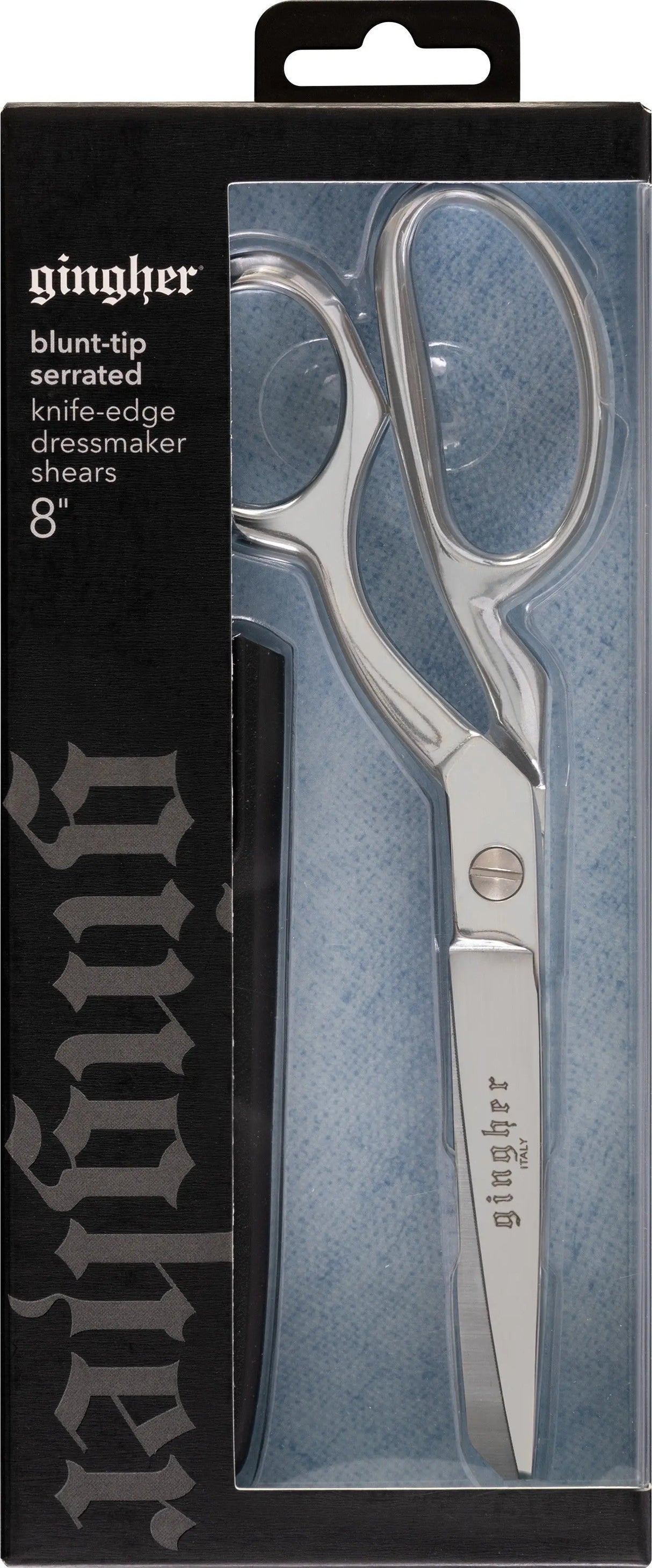 Gingher 8in Serrated Knife-Edge Dressmakers Shears