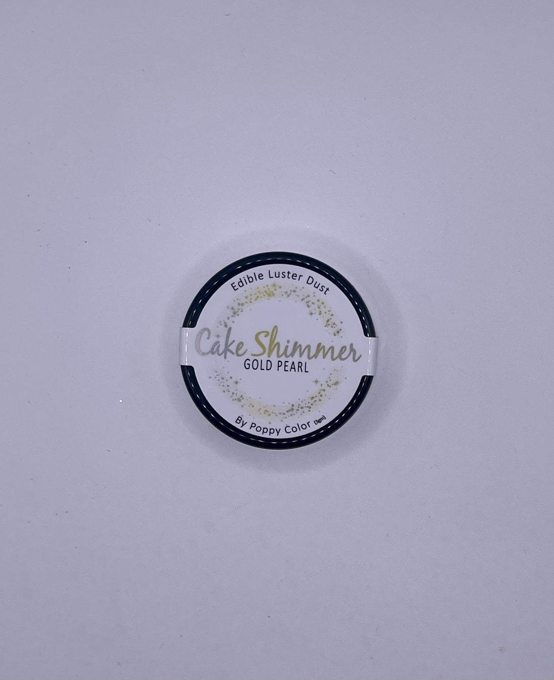 Cake Shimmer Gold Pearl by Poppy Paint – 100% Edible Luster Dust (3g) for Cake Decorating
