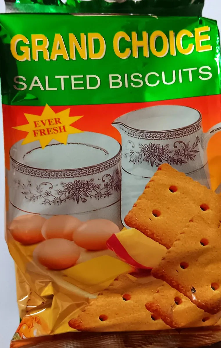 Grand Choice Salted Biscuits - Bongoz - 75gm