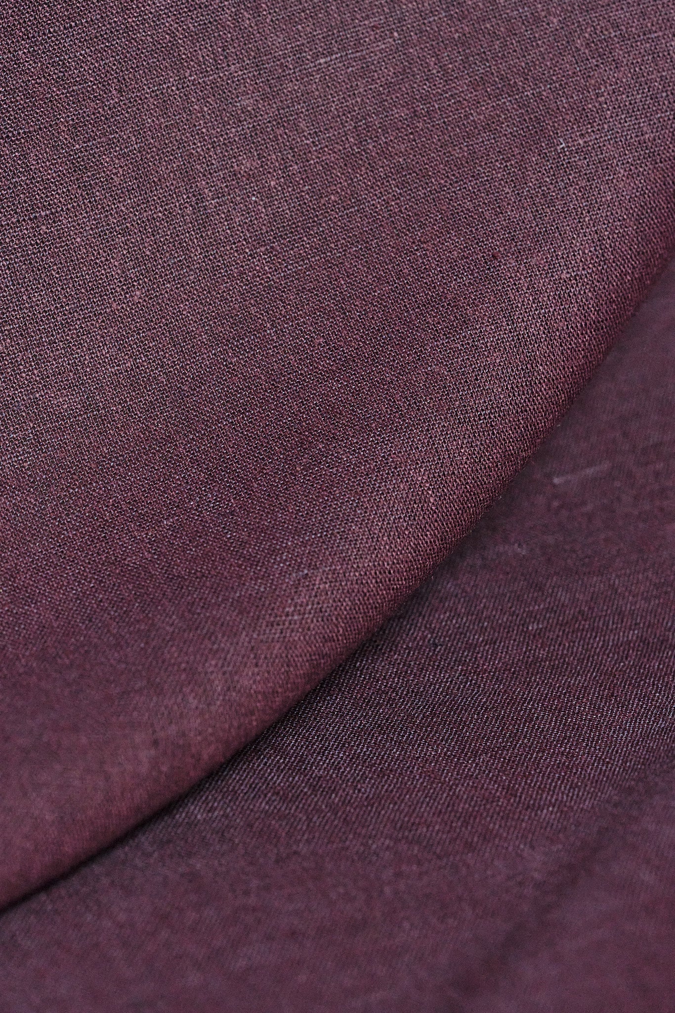 1 Yard Grape Purple Linen Silk Blend Fabric, Lightweight Woven Fabric for Apparel 54 Inches Wide