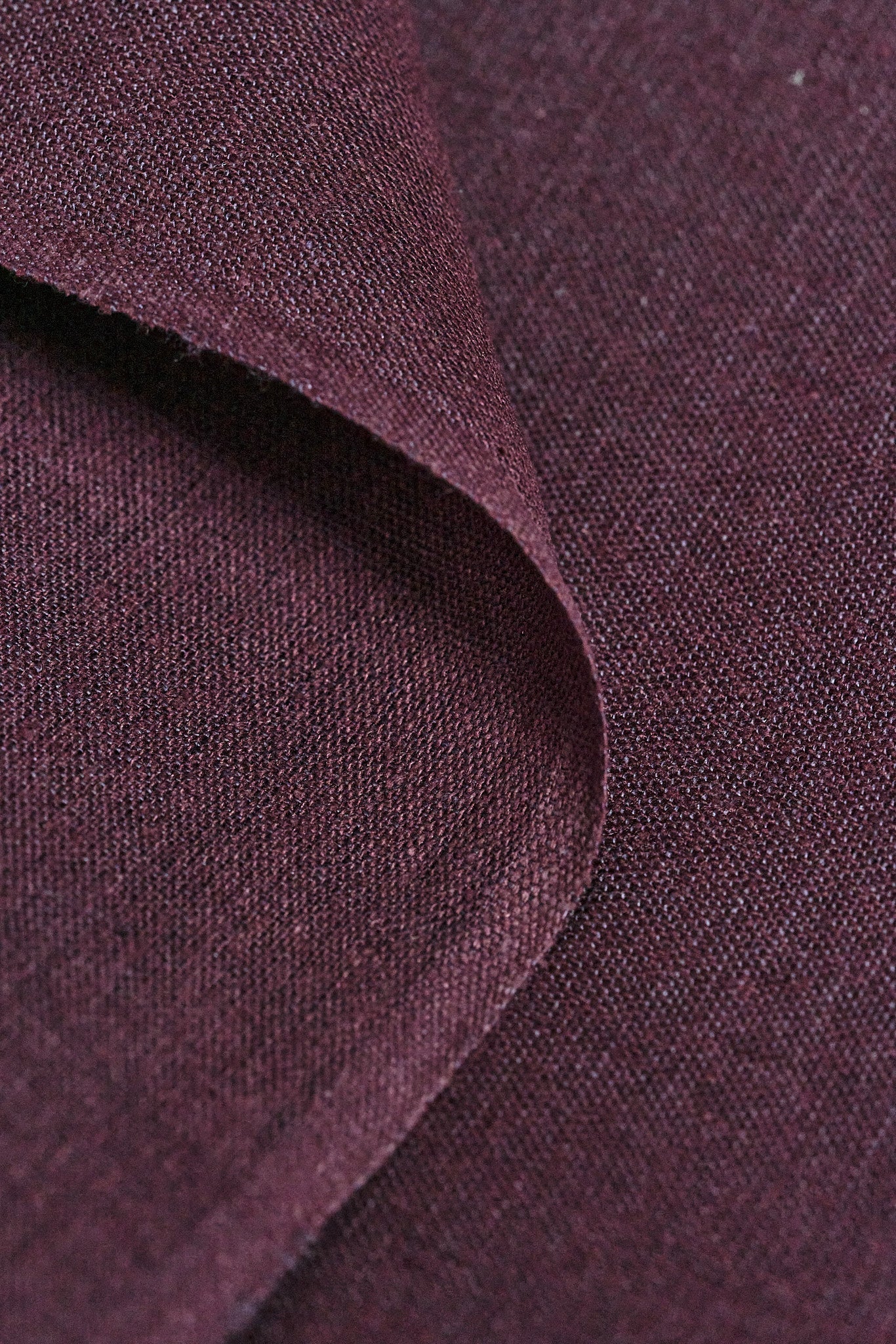 1 Yard Grape Purple Linen Silk Blend Fabric, Lightweight Woven Fabric for Apparel 54 Inches Wide