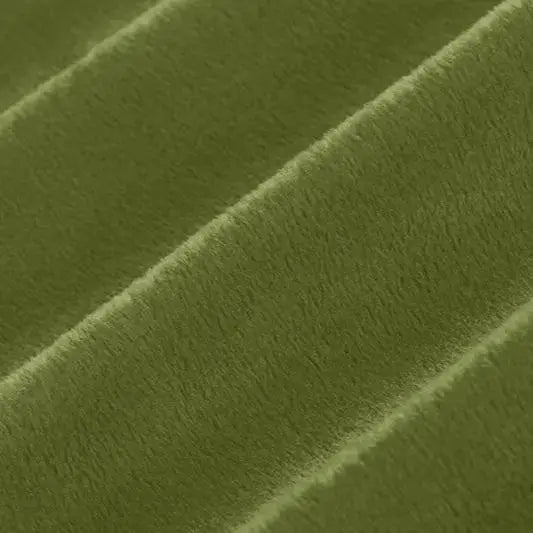 Minky Plush Fabric Green Cactus Cuddle 3 Extra Wide