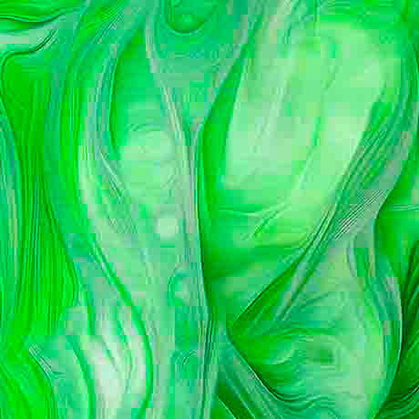 Cotton Ombre Wave Fabric Green Horizons 44/45"