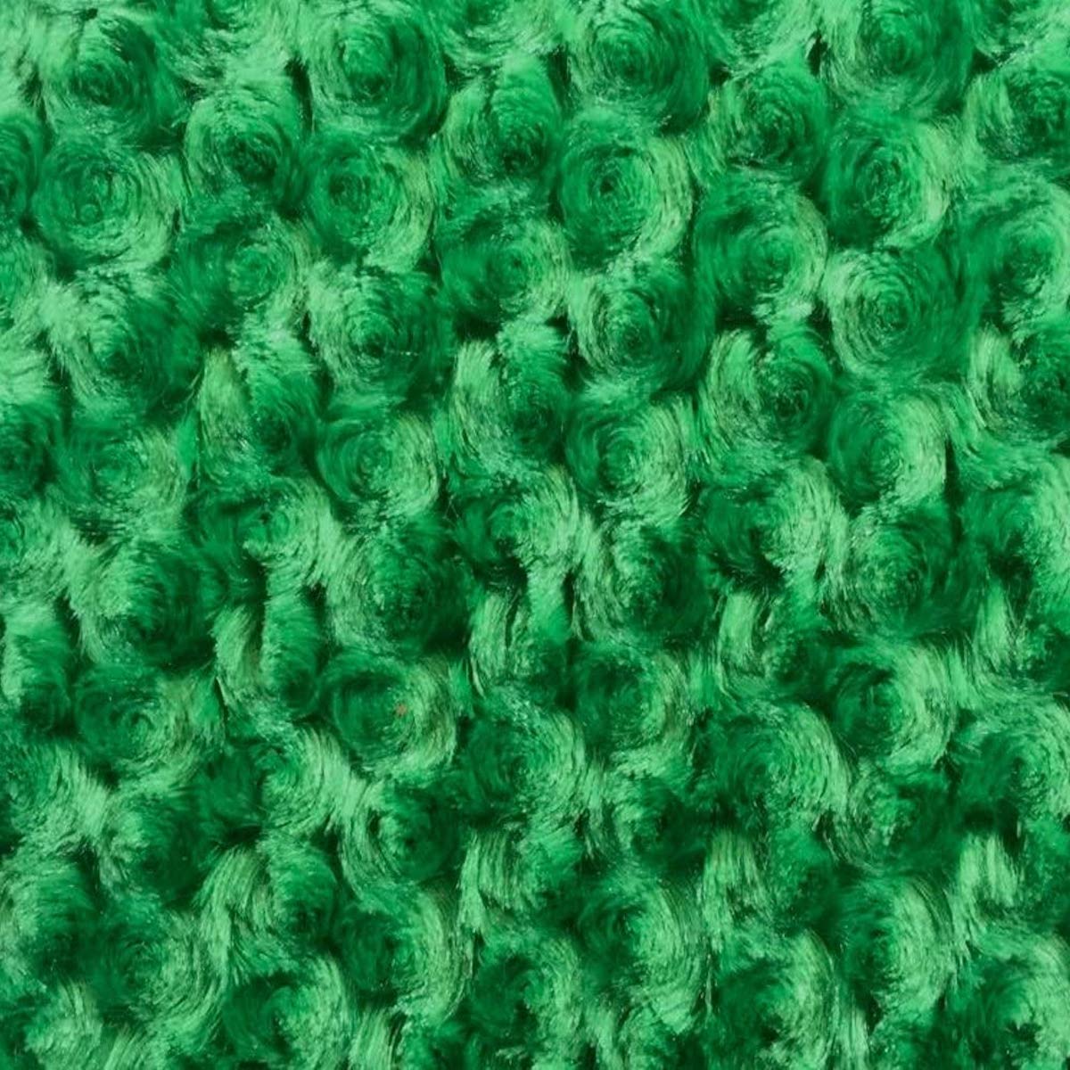 Faux Fur Fabric Swirl Rosebud 60" Wide