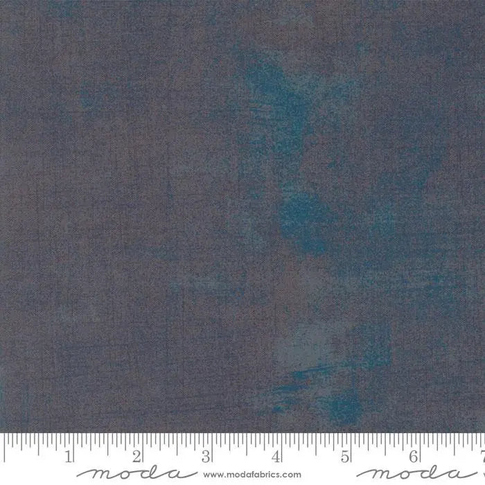 Grey Cotton Grunge Basics Fabric 44/45"