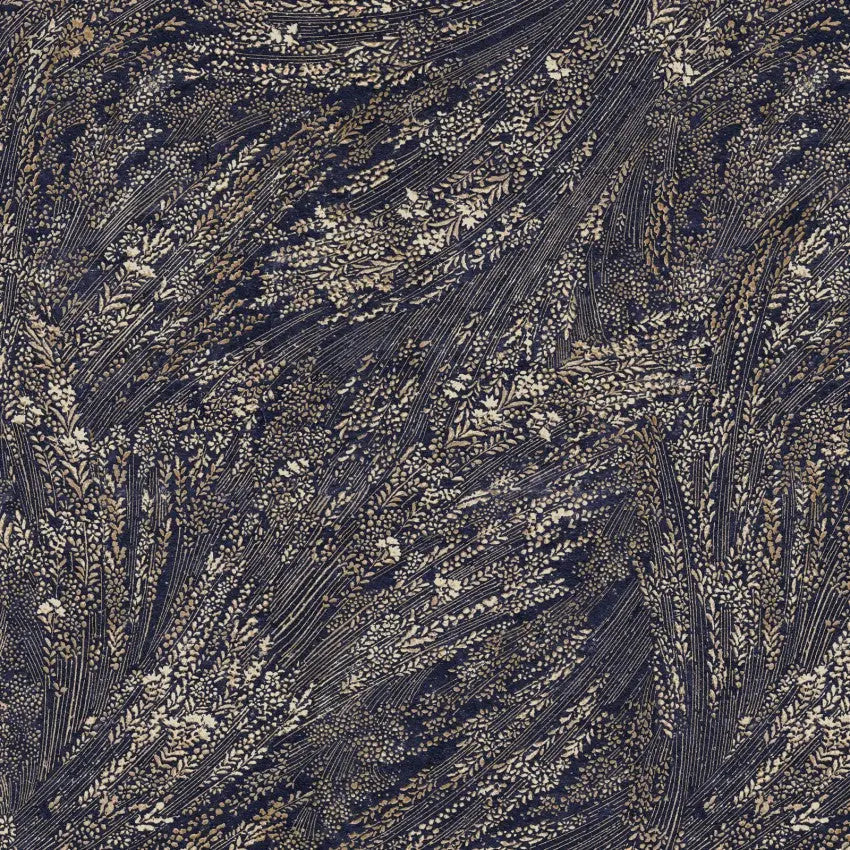 Cotton Wideback Fabric Grey Meadow Breeze 108"