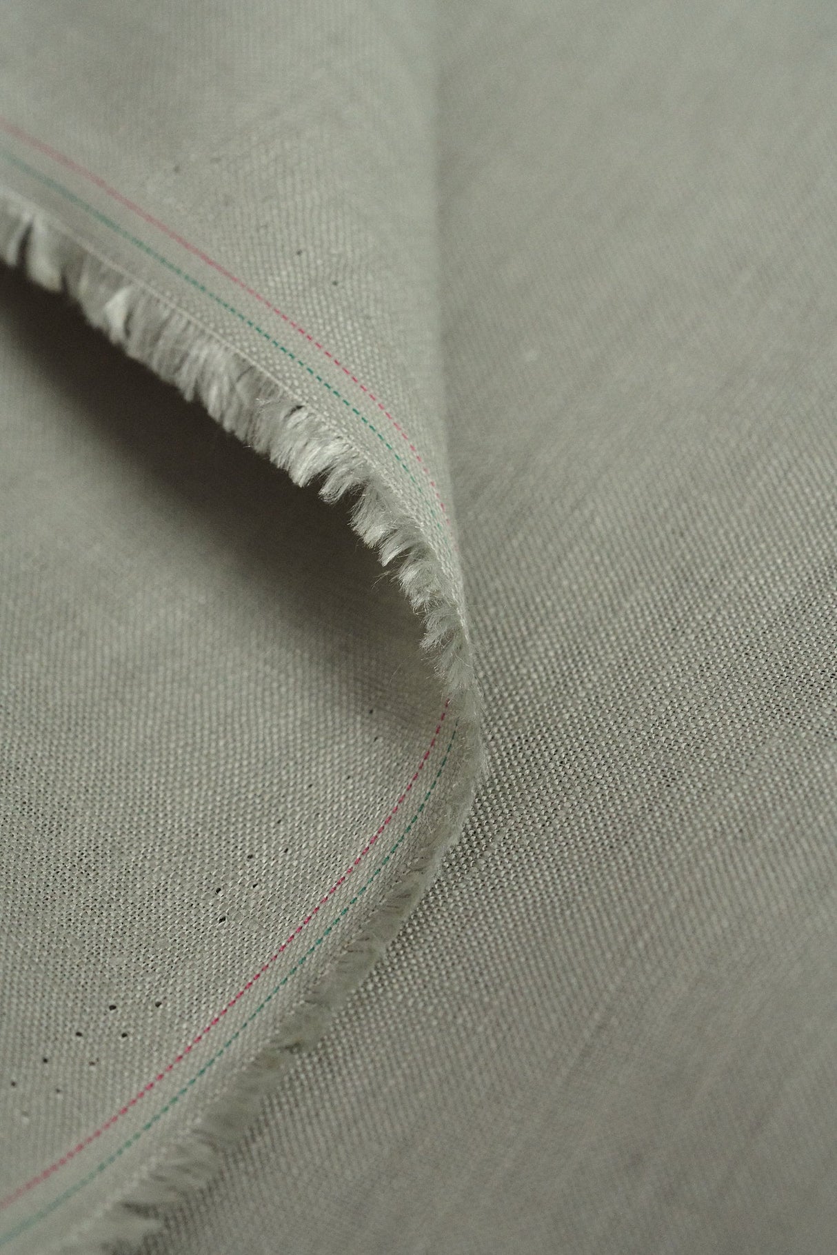Pure Linen Greystone Fabric 5.5 oz