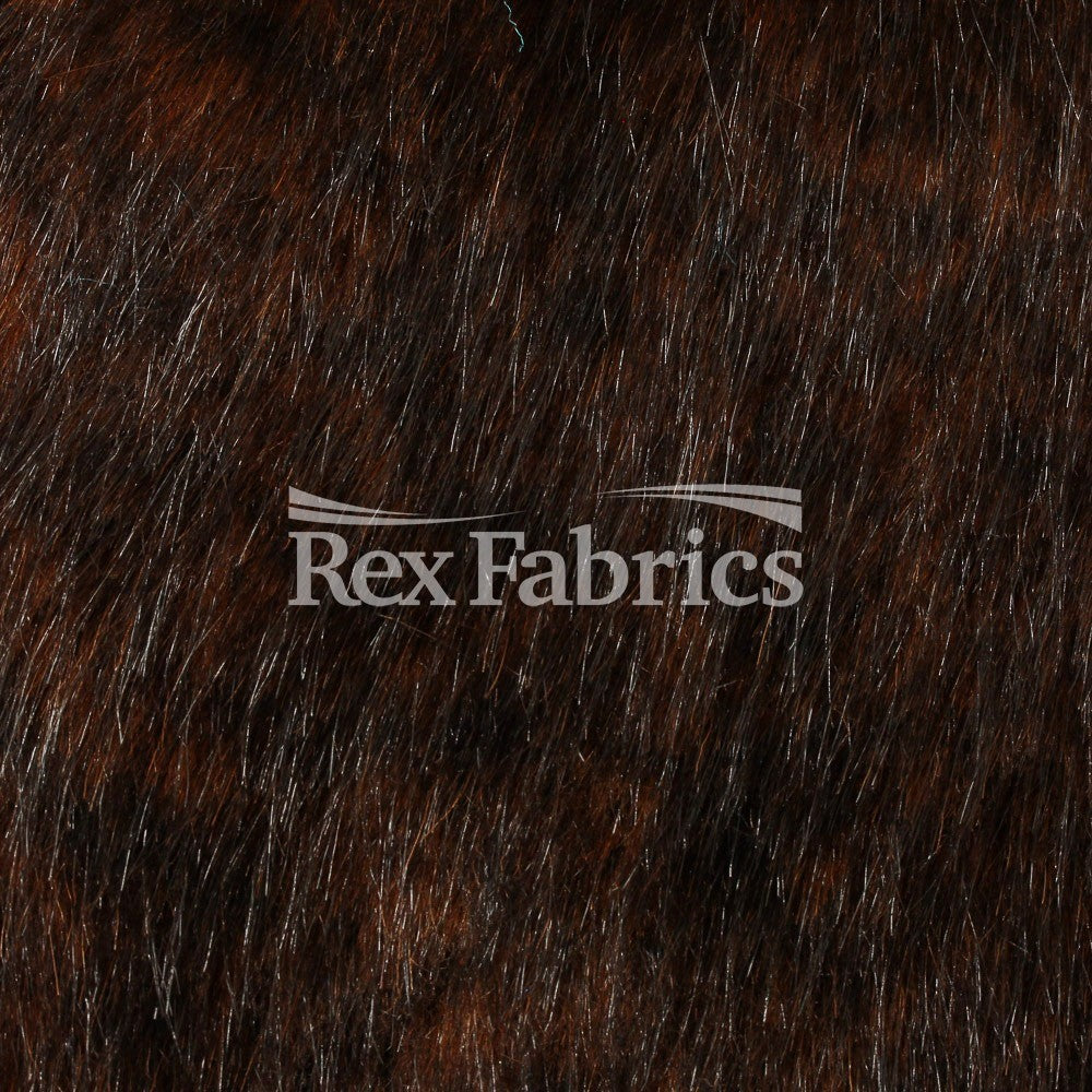 Grizzly Fur Polyester Fabric - Faux Fur, Heavyweight, 58/60" Width (1 Yard)