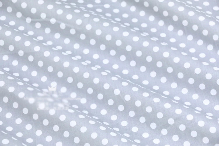 Dots Printed 100% Cotton Fabric by Meter, DIY Patchwork, Quilt Cloth, Bedding Blanket, Sheet, Pillow Decor, Fat Quilt, Tilda