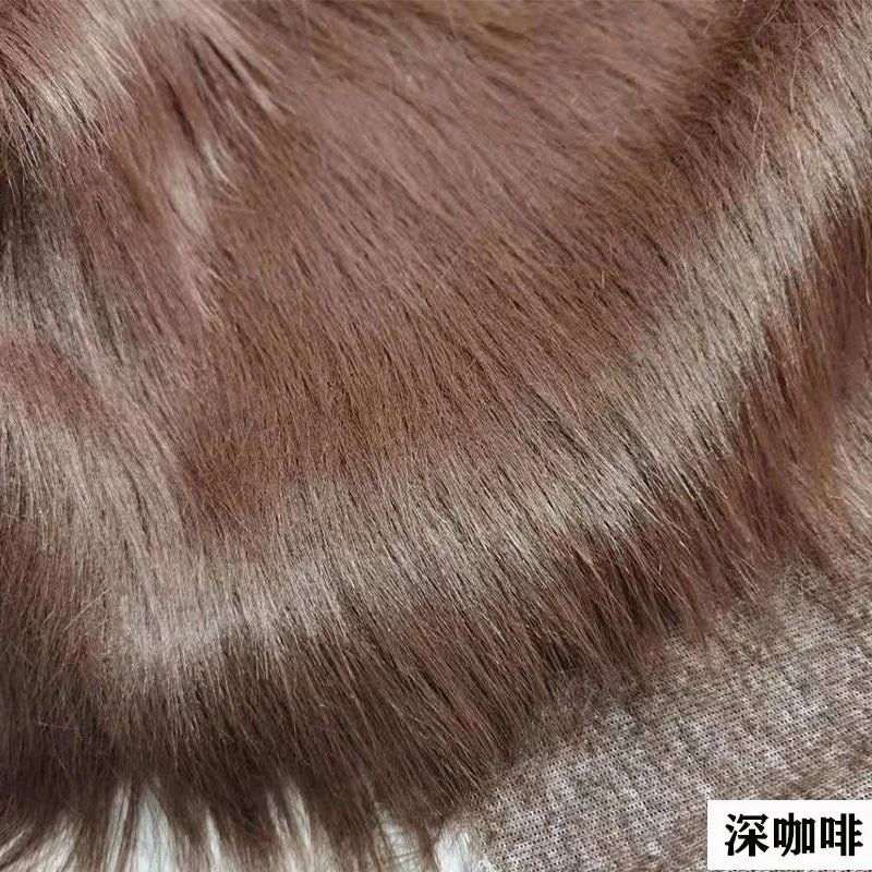 35Colours 12cm Imitation Plush Fur Fabric For DIY Photo Props chair decorative background Plush mat animal toy doll fabric