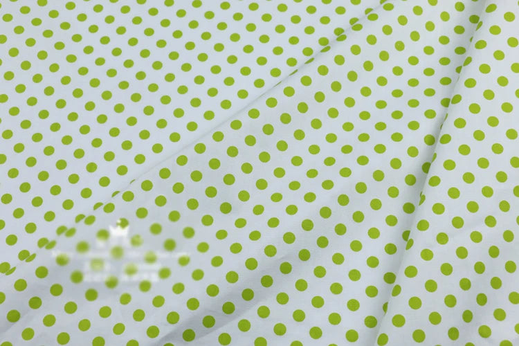 Dots Printed 100% Cotton Fabric by Meter, DIY Patchwork, Quilt Cloth, Bedding Blanket, Sheet, Pillow Decor, Fat Quilt, Tilda