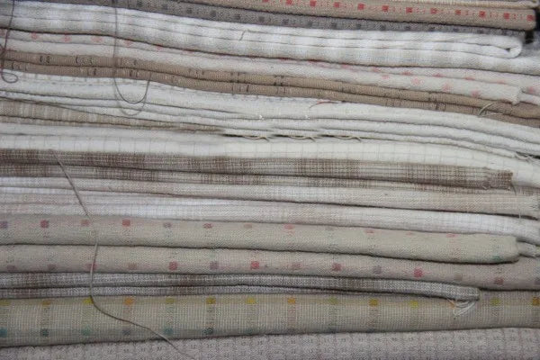 Japanese Yarn-dyed fabric handmade DIY Patchwork 100% Cotton Fabric For Sewing Doll clothes Quilt cloth Bundle telas tissus