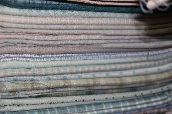 Japanese Yarn-dyed fabric handmade DIY Patchwork 100% Cotton Fabric For Sewing Doll clothes Quilt cloth Bundle telas tissus