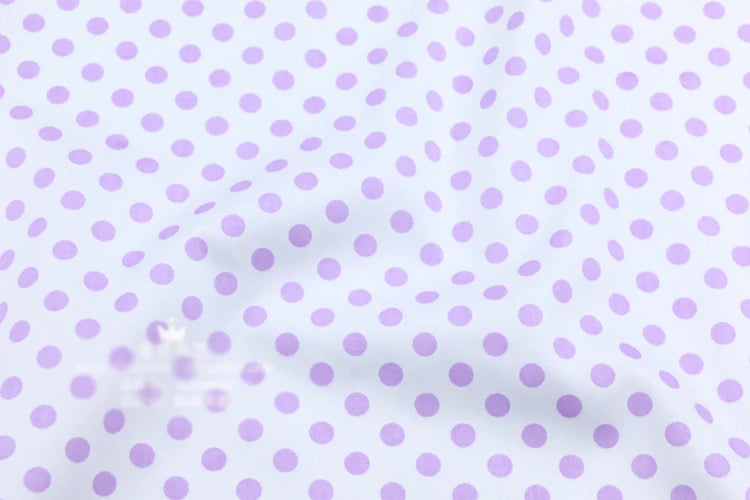 Dots Printed 100% Cotton Fabric by Meter, DIY Patchwork, Quilt Cloth, Bedding Blanket, Sheet, Pillow Decor, Fat Quilt, Tilda