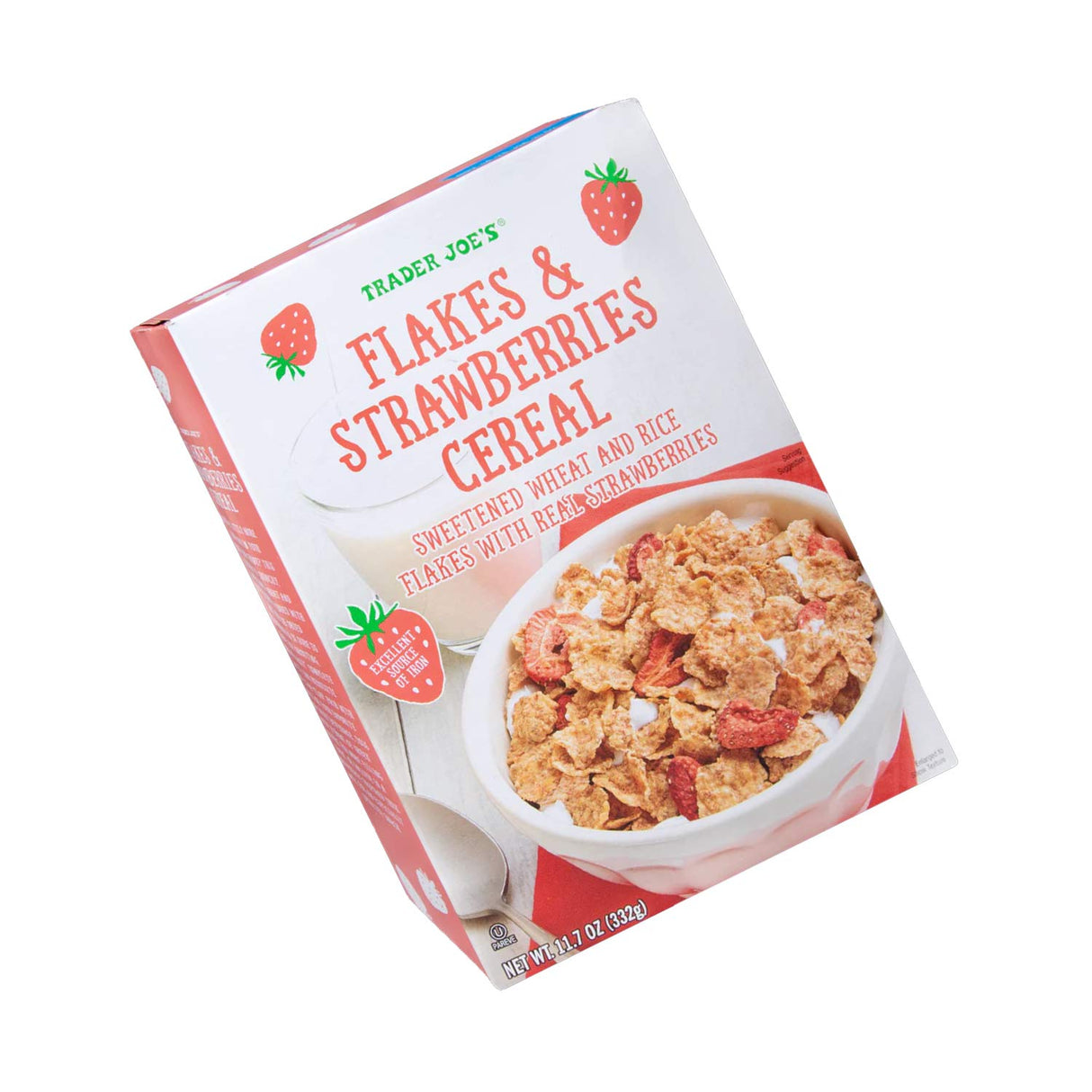 Trader Joe’s Flakes & Strawberries Cereal 11.7 Oz