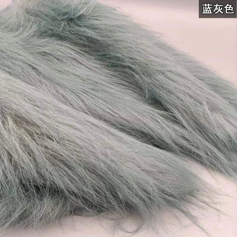 35Colours 12cm Imitation Plush Fur Fabric For DIY Photo Props chair decorative background Plush mat animal toy doll fabric