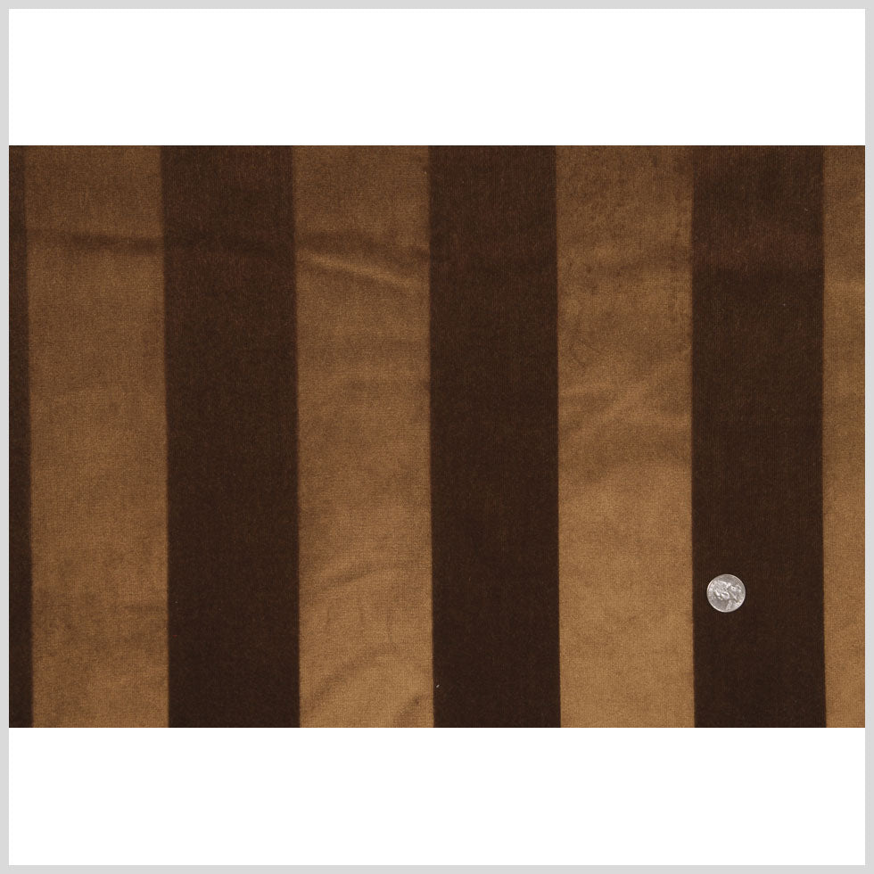 Copper Stripes Velvet