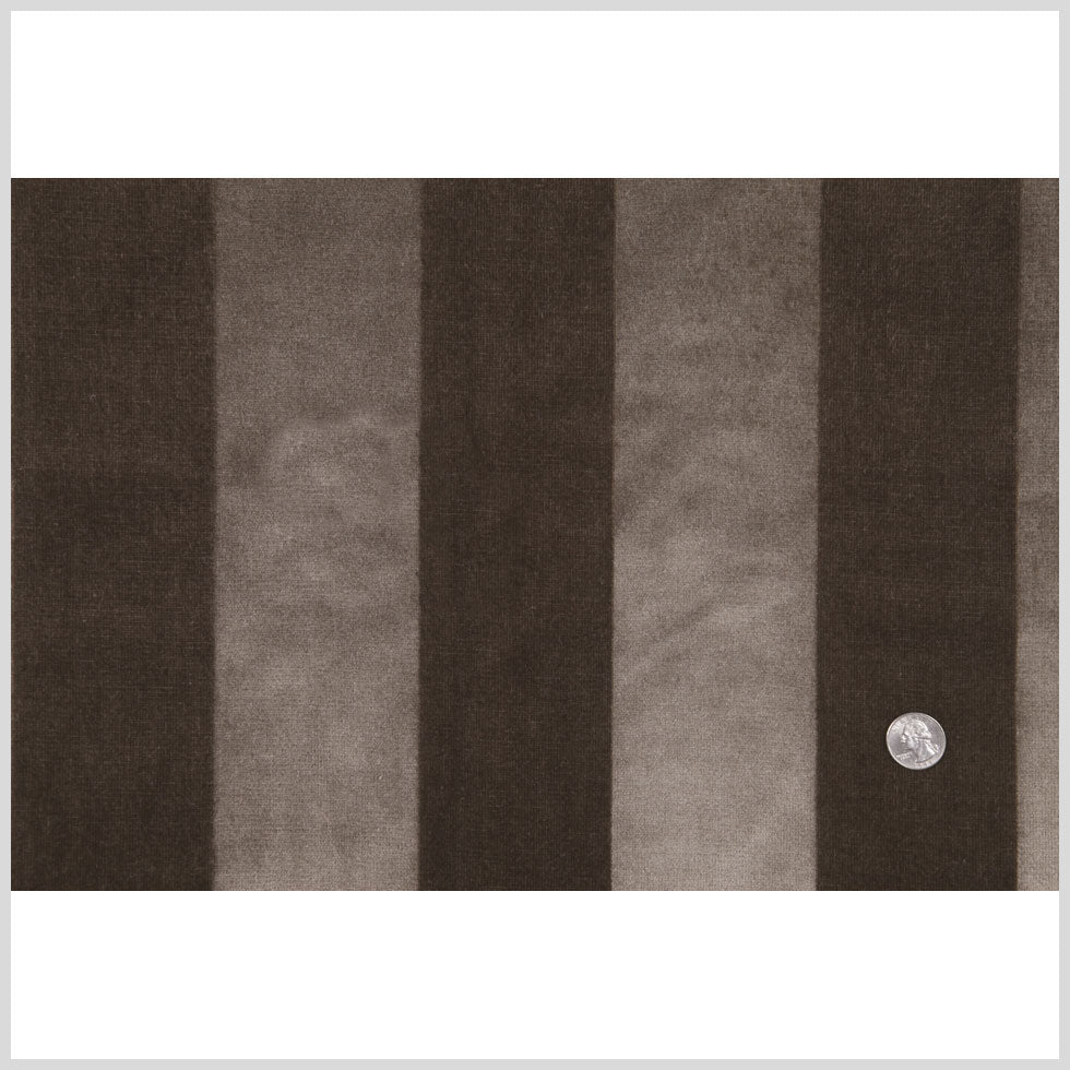 Gunmetal Stripes Velvet